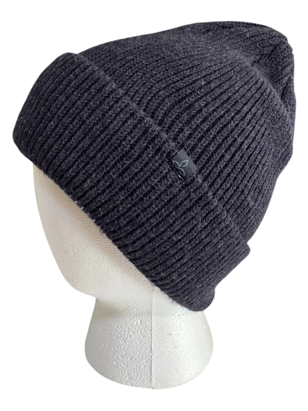 Prana Men’s Ribbed Knit Toren Beanie - Charcoal
